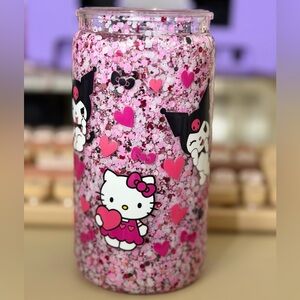 Hello Kitty & Kuromi Sniwglobe Cup